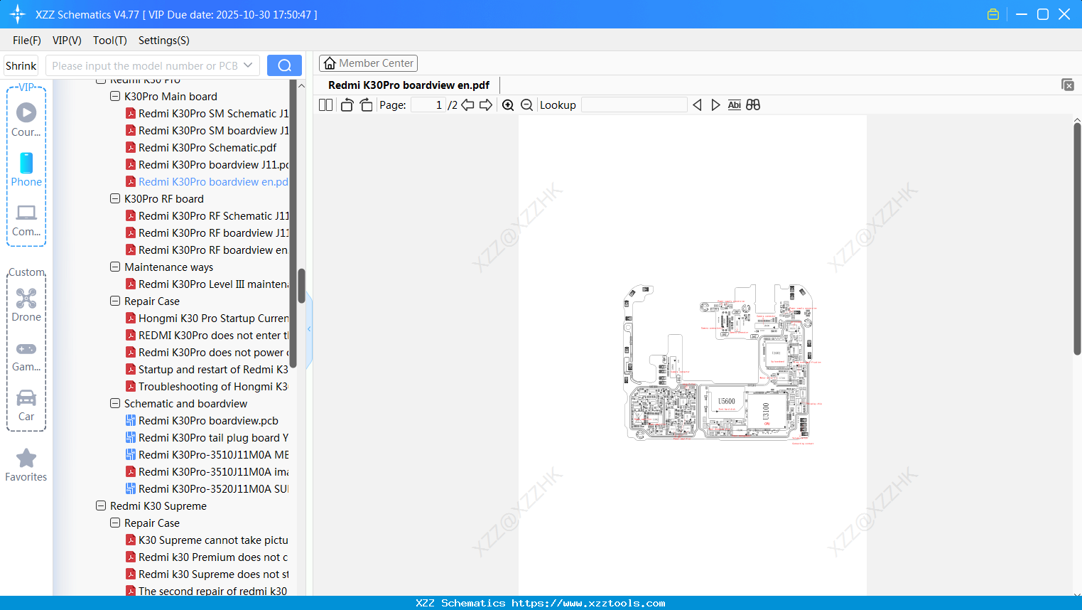 Xiaomi Redmi K30Pro Boardview En